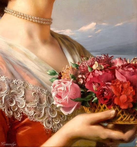 Natural Pearls Handmade Double-layer Vintage Choker