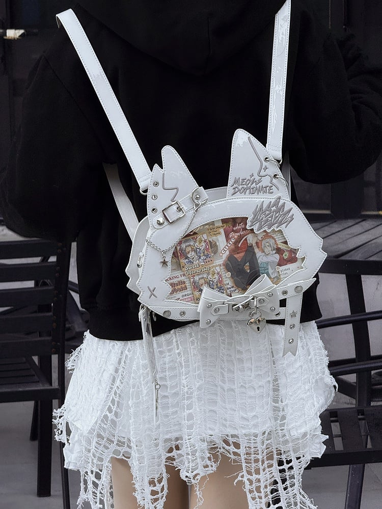 White PU Shoulder Straps