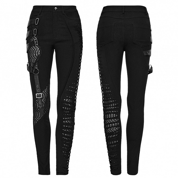 Punk Recombined Asymmetric Pants
