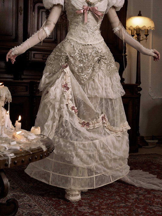 Historical Vintage Bustle Petticoat