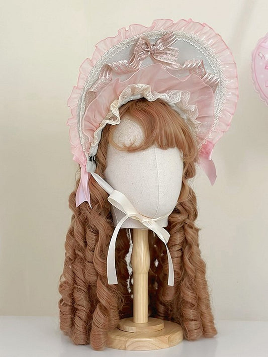 Pink / Blue / Green / Apricot Bonnet