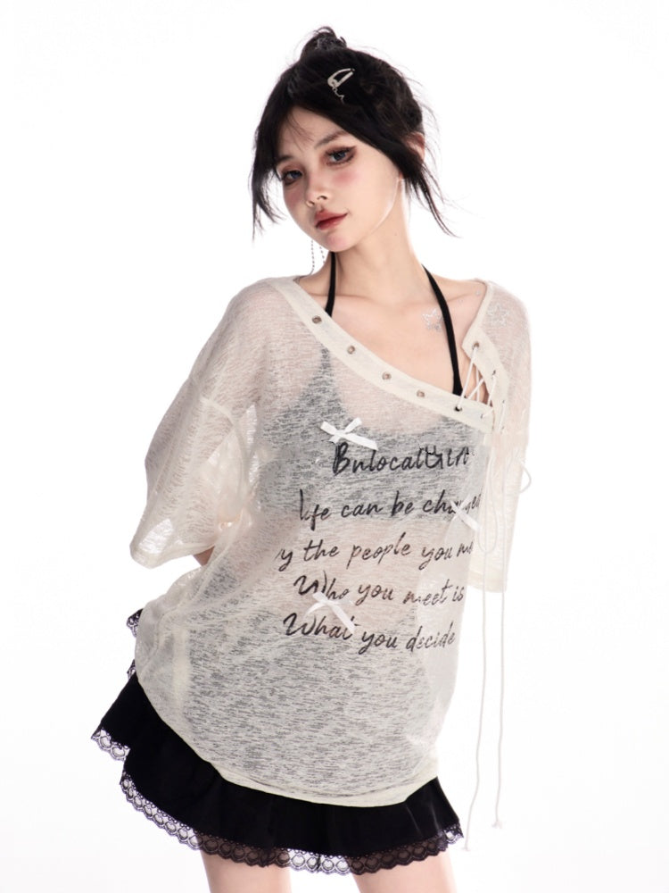 Leopard Pattern Buckle Straps Black Lace Trim Tiered Skirt