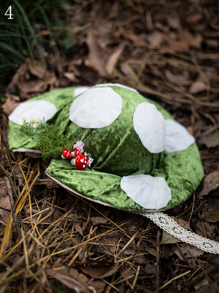 4 Options Mushroom Hat