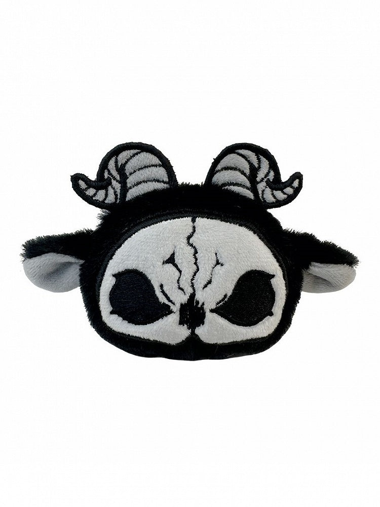 Black and White Grim Reaper Gothic Brooch