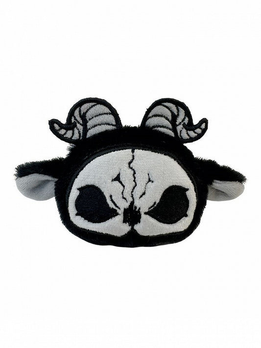 Black and White Grim Reaper Gothic Brooch