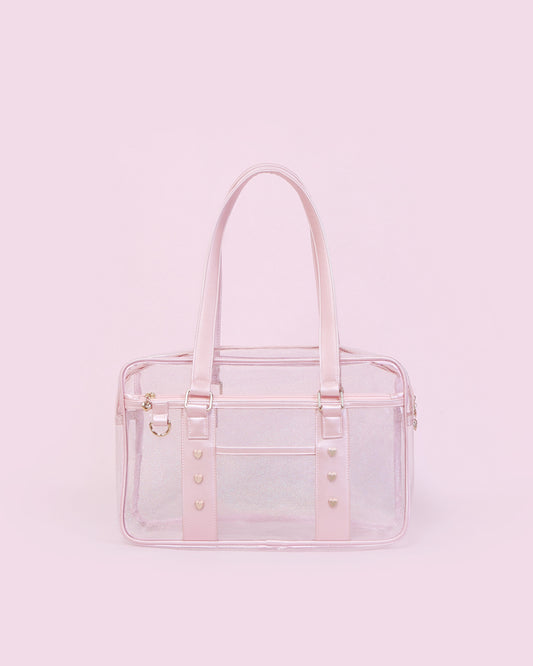 Pink/Black Sheer Ita Tote Bag