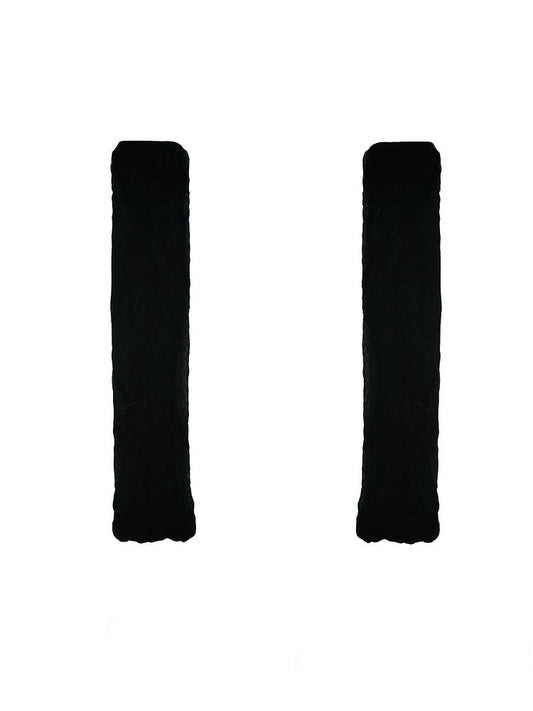 Clearance-Black Semi-sheer Leg Sleeves