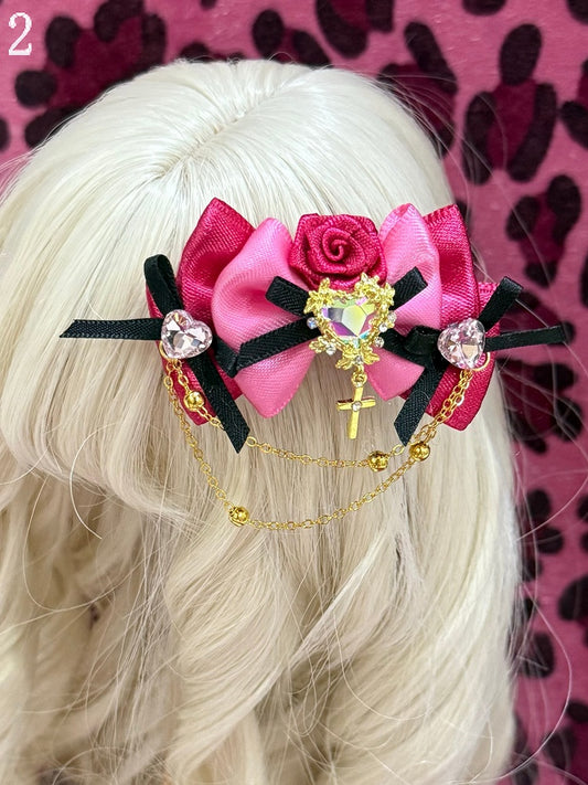 16 Options Bowknot /Floral BJD Doll Hairclip