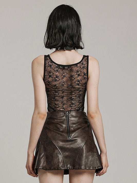 Black Punk Daily Bodysuit