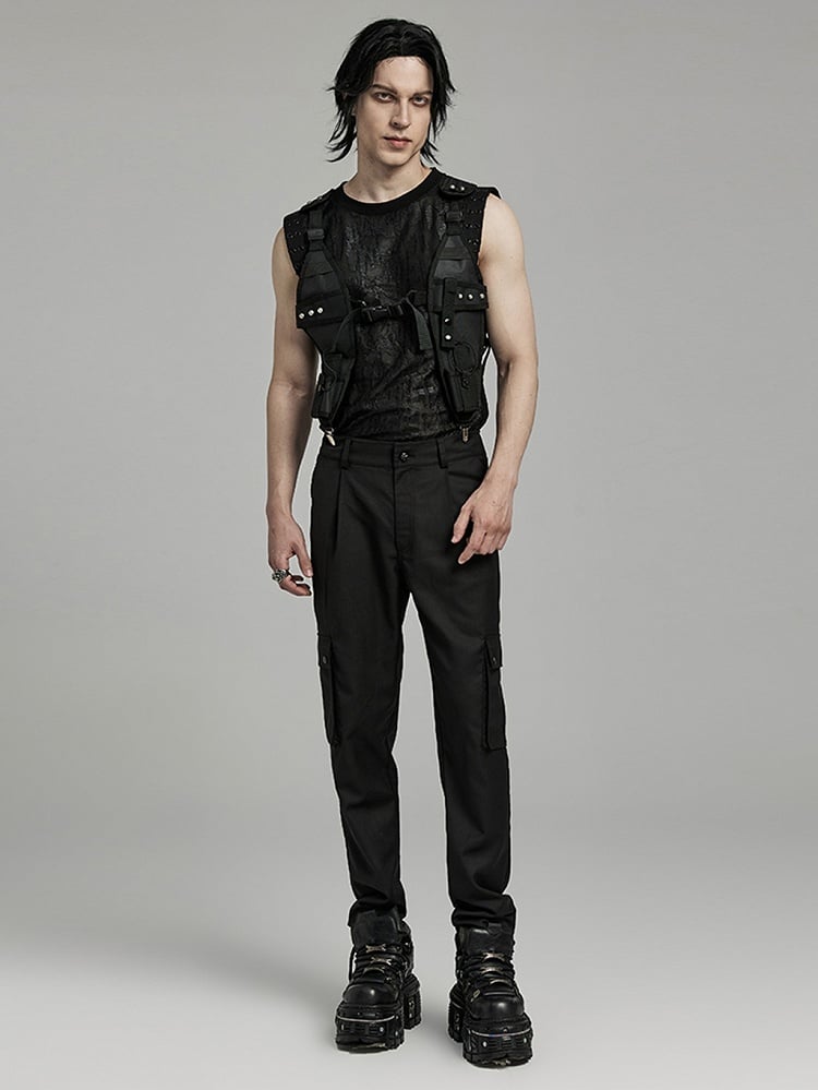 Punk Minimalist Cargo Pants