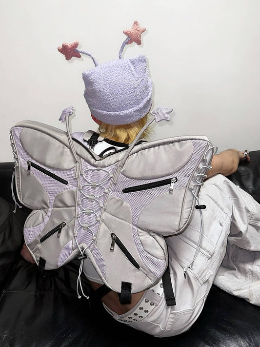 NewJeans Butterfly Backpack by CFIERCE