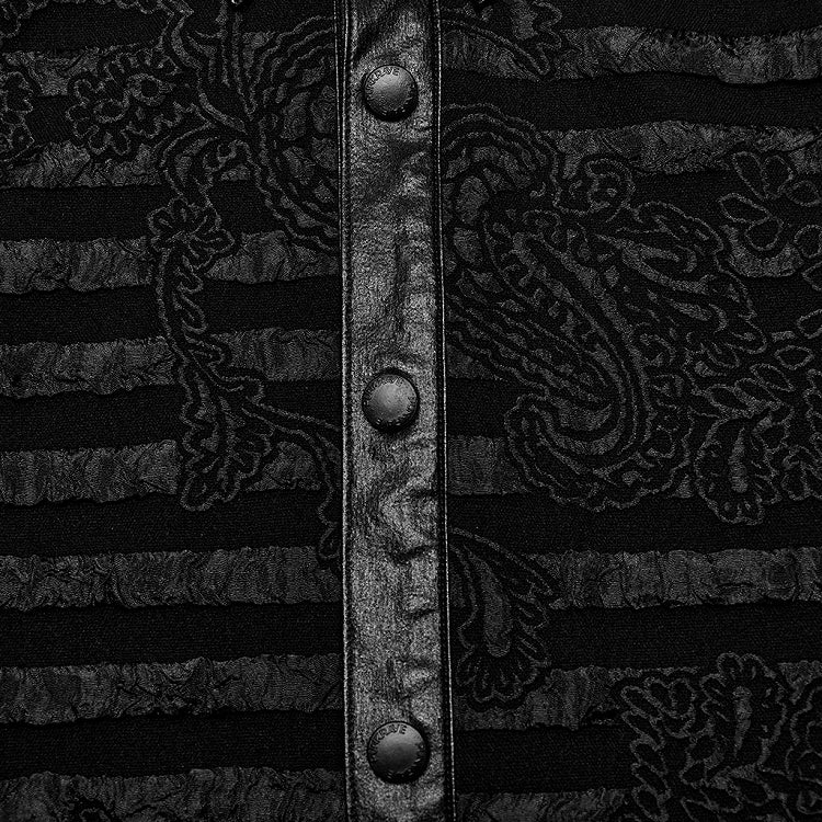 Minimalist Goth Men's Shirt