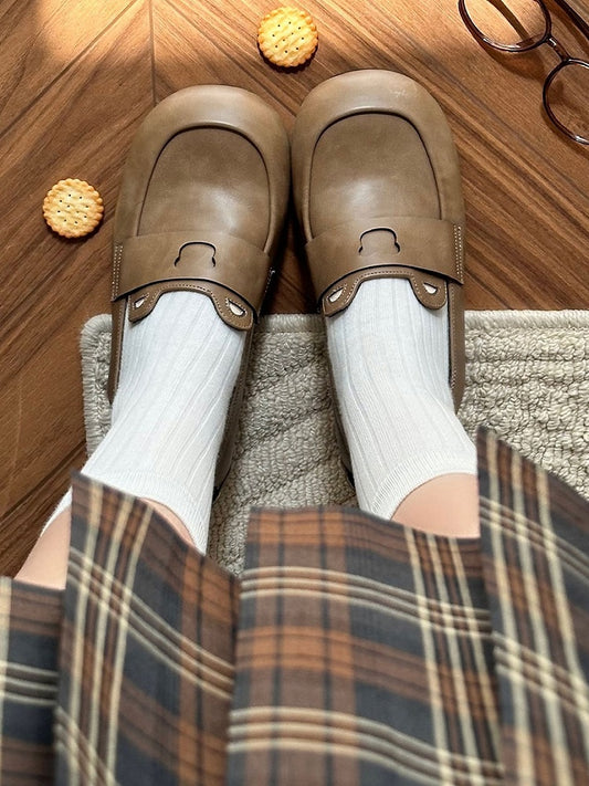 Light Brown Bear Design JK Slipons