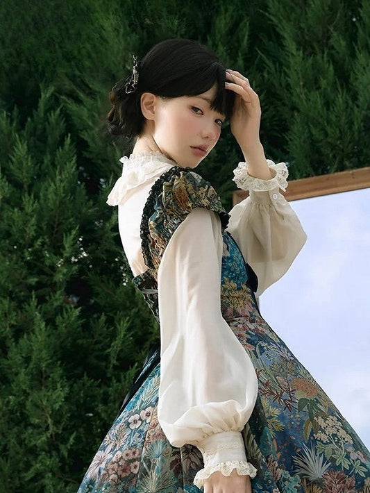 Black & Gold Lolita Butterfly Brooch