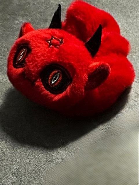 Red Devil Gothic Scrunchie