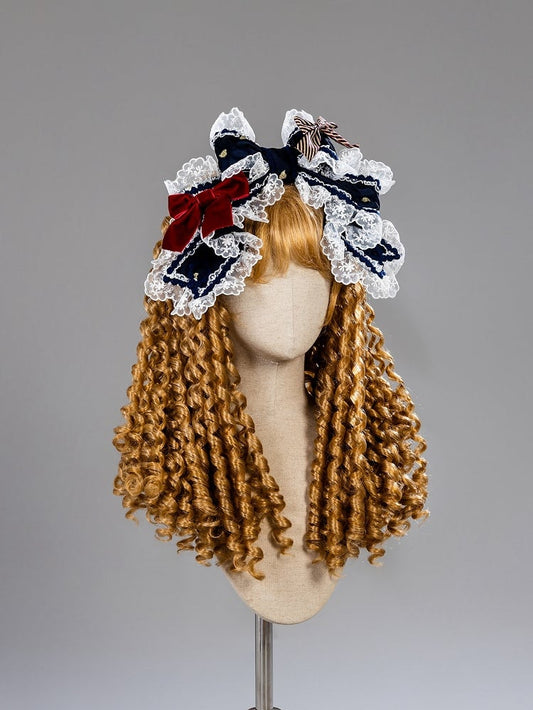 Big Bowknot Hairclip Alice in Wonderland/Snow White