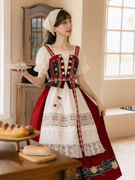 Apricot Ruffle Off-the-shoulder Neckline Blouse