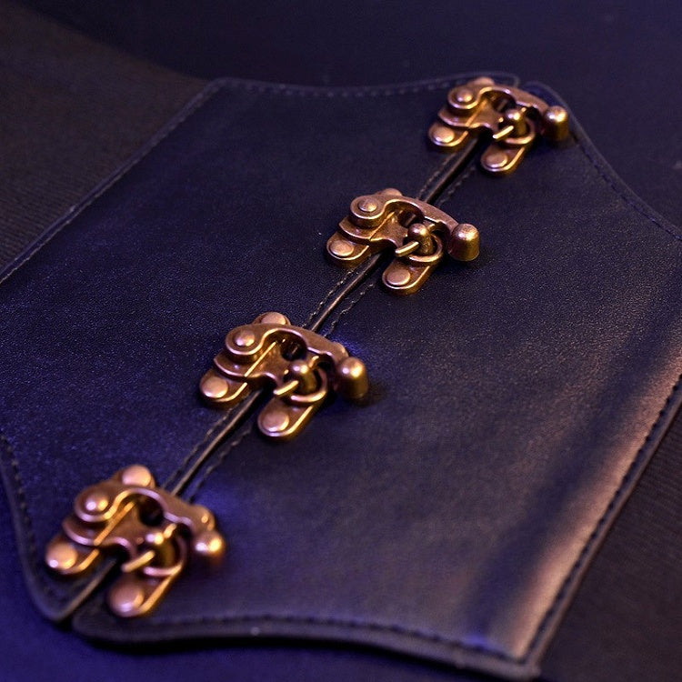 Steampunk Black Gothic Corset Belt