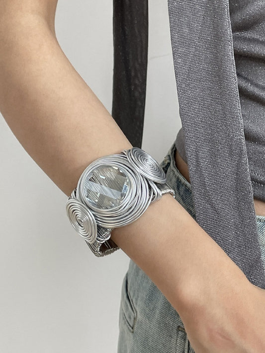 Black/Silver Y2K Bittersweet Cuff