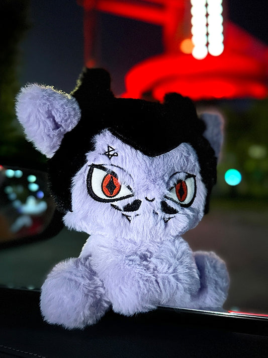 Black and Purple Vampire Gothic Plushie