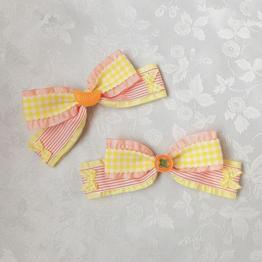 Fruits Bowknot Hairclip