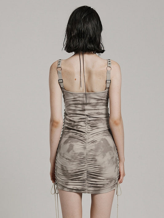 Coffee Sexy Punk Dress