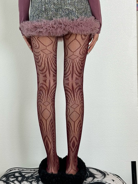 5 Color Options Y2K Hollow-out Tights