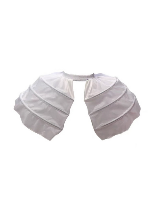 Light Pink Puff Sleeves Corset Vintage Rococo Southern Belles Dress and Panier Set