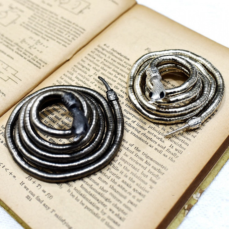 Black / Silver Snake Shaped Bracelet