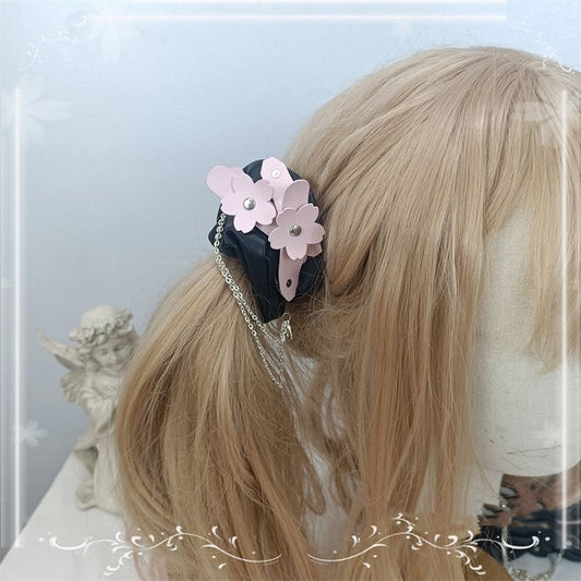 Color Options Detachable Chain PU Hair Ropes