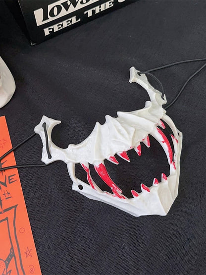 4 Colors Halloween Party Bucktooth Punk Mask