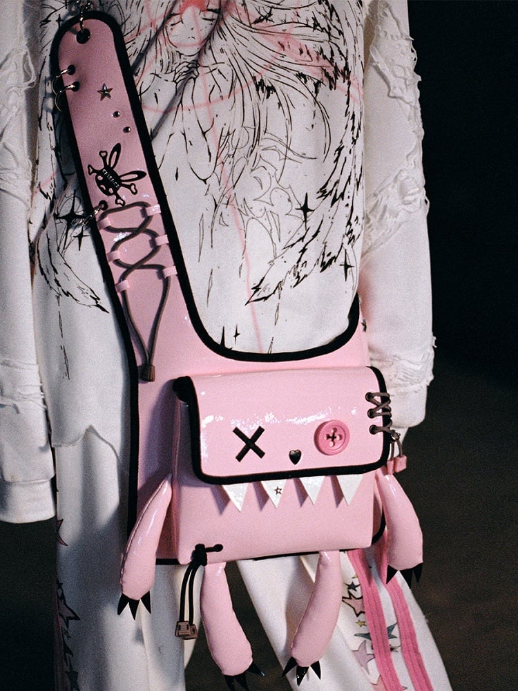 3 Color Options Bunny Monster Backpack
