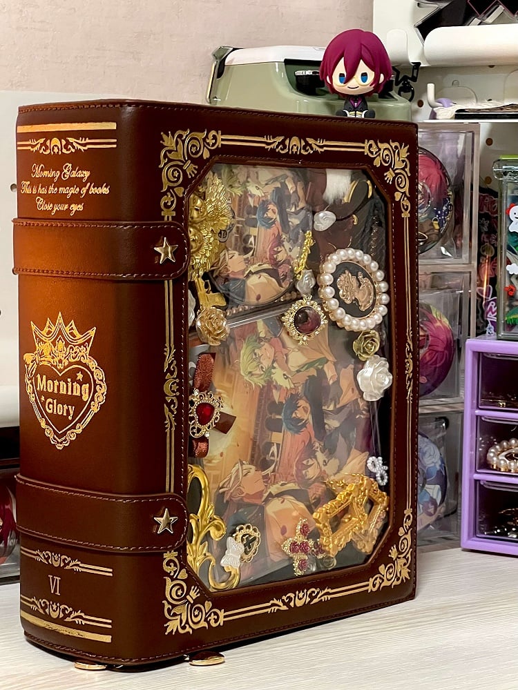 Magic Book Ita Crossbody Bag Black/Blue/Red/Pink/Yellow/Green/Purple 8 Color Options Itabag