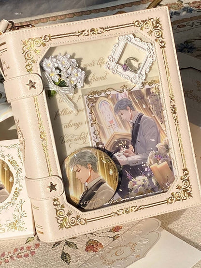 Magic Book Ita Crossbody Bag Black/Blue/Red/Pink/Yellow/Green/Purple 8 Color Options Itabag