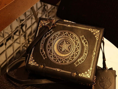 Magic Book Ita Crossbody Bag Black/Blue/Red/Pink/Yellow/Green/Purple 8 Color Options Itabag