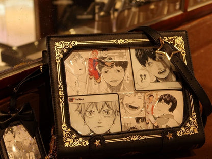 Magic Book Ita Crossbody Bag Black/Blue/Red/Pink/Yellow/Green/Purple 8 Color Options Itabag