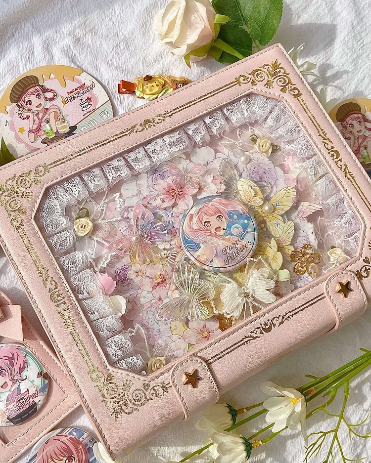 Magic Book Ita Crossbody Bag Black/Blue/Red/Pink/Yellow/Green/Purple 8 Color Options Itabag