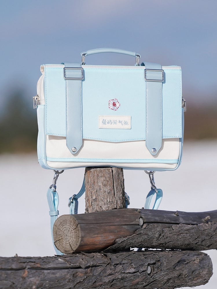 Bunny Island Sakura Japanese High School 3 Ways JK Uniform Satchel Bag