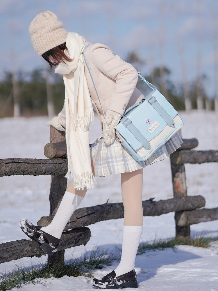 Bunny Island Sakura Japanese High School 3 Ways JK Uniform Satchel Bag