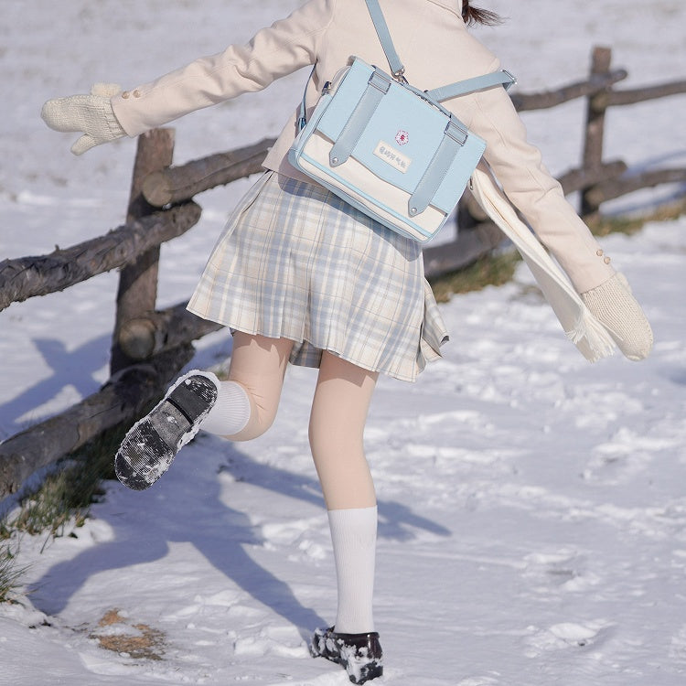 Bunny Island Sakura Japanese High School 3 Ways JK Uniform Satchel Bag