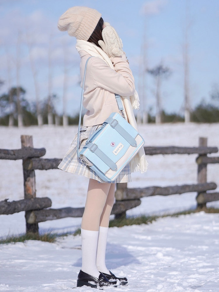 Bunny Island Sakura Japanese High School 3 Ways JK Uniform Satchel Bag