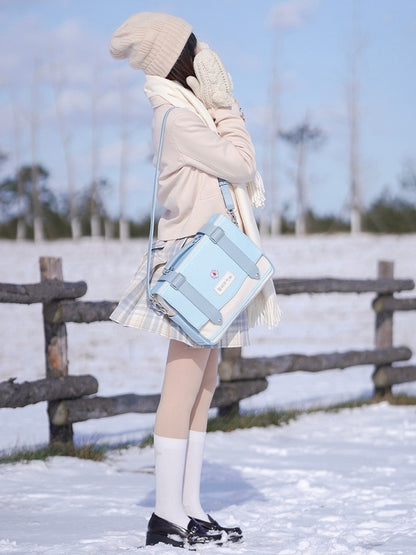 Bunny Island Sakura Japanese High School 3 Ways JK Uniform Satchel Bag