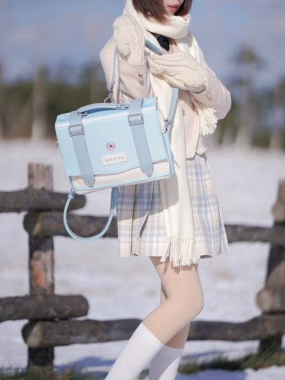 Bunny Island Sakura Japanese High School 3 Ways JK Uniform Satchel Bag