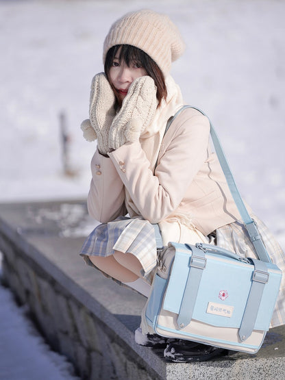 Bunny Island Sakura Japanese High School 3 Ways JK Uniform Satchel Bag