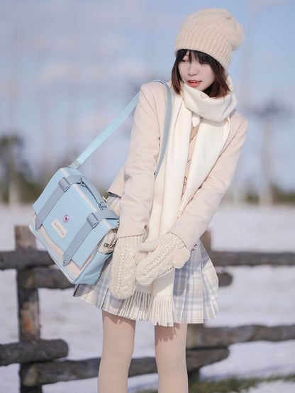 Bunny Island Sakura Japanese High School 3 Ways JK Uniform Satchel Bag