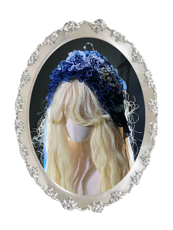 Pink / Blue Fairy Bead Details Hairband