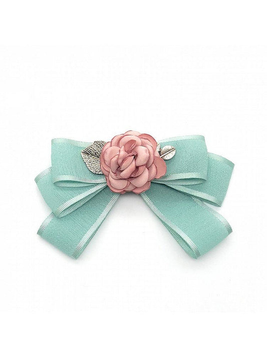 Camellia Bow Tie Brooch