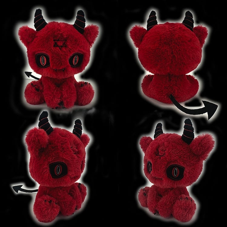 Red Devil Gothic Plushie