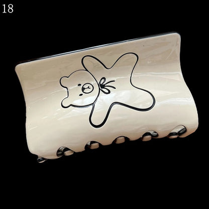 18 Options Bittersweet Animal Pattern Claw Clips