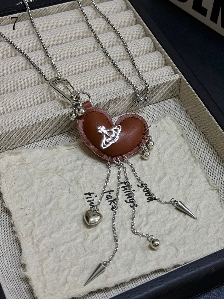 11 Options Y2K Heart Pendant Necklace